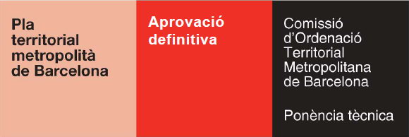 Logotipo del Plan Territorial Metropolitano de Barcelona